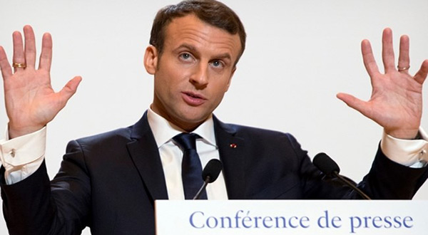 French President Emmanuel Macron 
